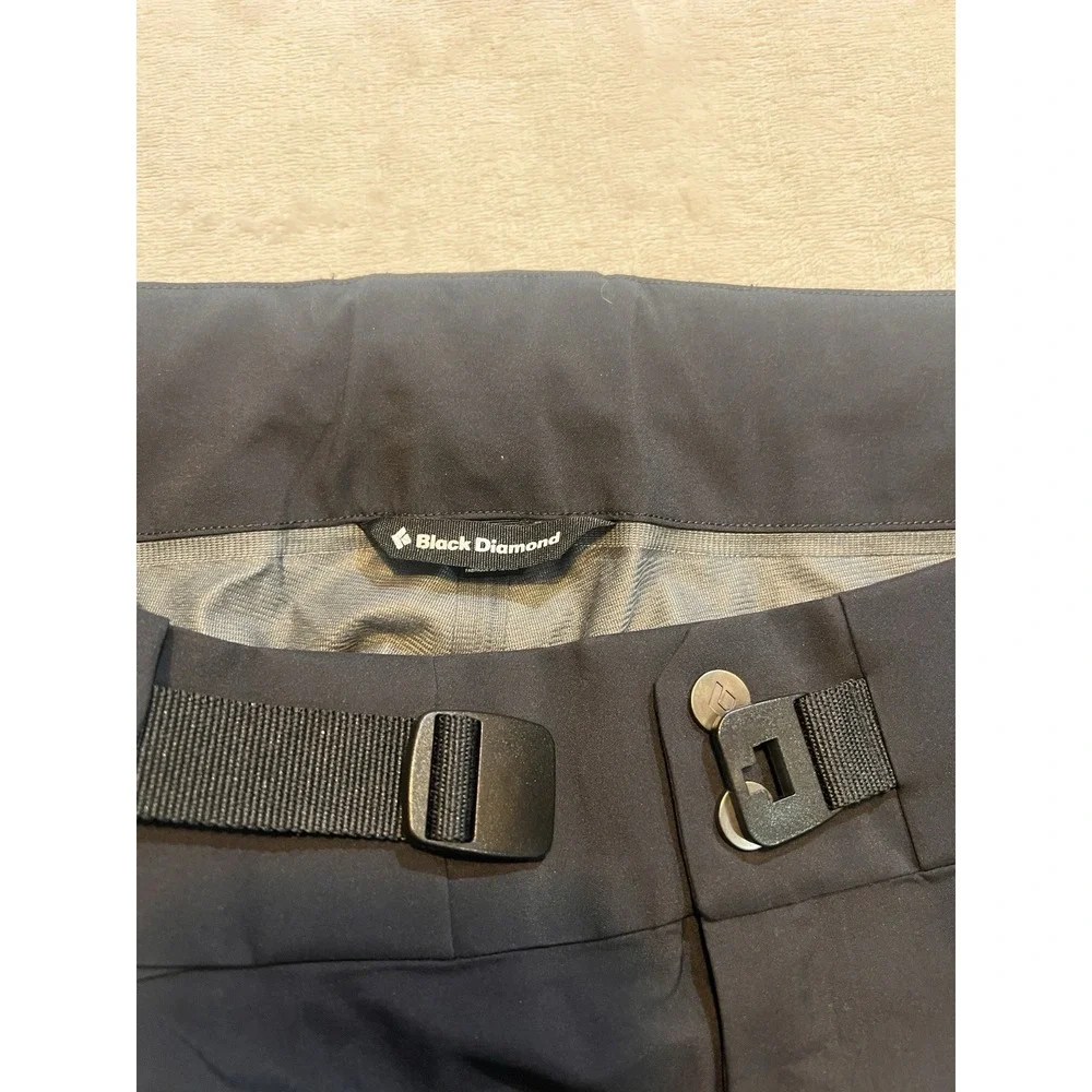 Black Diamond Mission Ski Pants Mens XL GORE-TEX 3L Pieps Tech Black Snowboard
